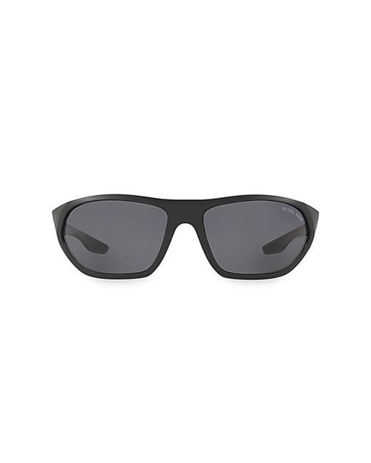 Prada Active 66MM Plastic Sunglasses