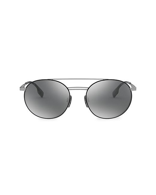 Burberry 53MM Aviator Sunglasses