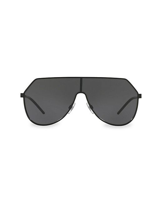 Dolce & Gabbana 38MM Shield Sunglasses