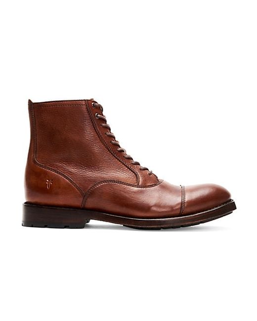Frye Bowery Bal Leather Boots 13