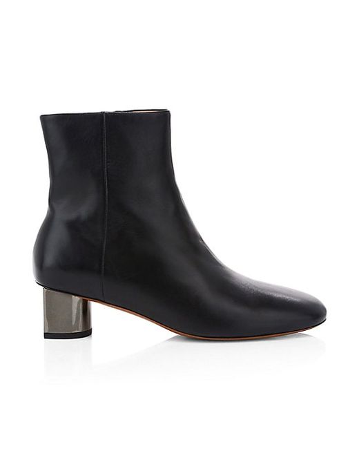 Clergerie Paige Leather Ankle Boots 42