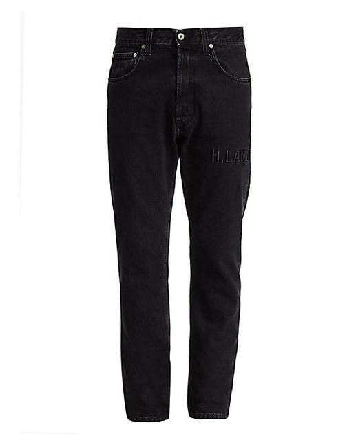 Helmut Lang Masc Hi-Rise Straight Jeans