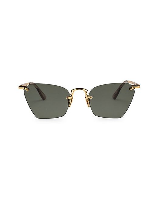 Le Specs Luxe 52MM Pit-Stop Cat-Eye Sunglasses