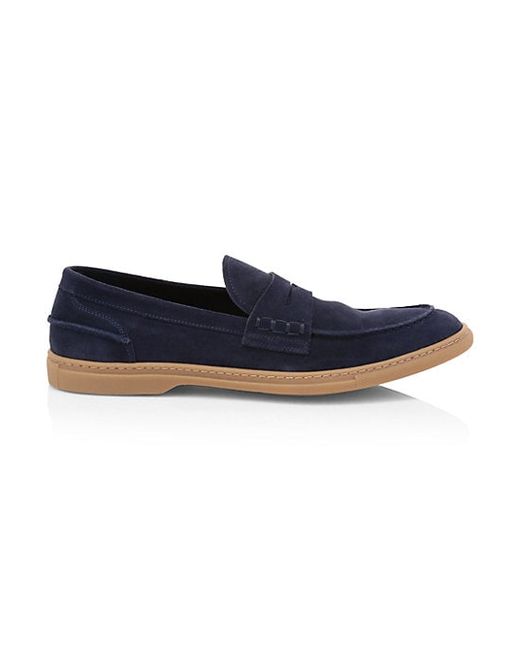 To Boot New York Fort Greene Suede Penny Loafers