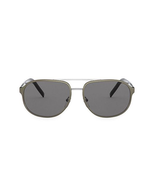 Prada 60MM Round Sunglasses