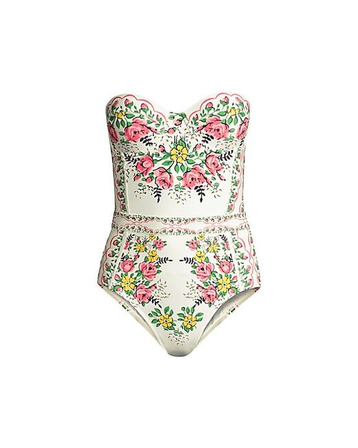 Tory Burch Lipsi Printed One-Piece Swimsuit