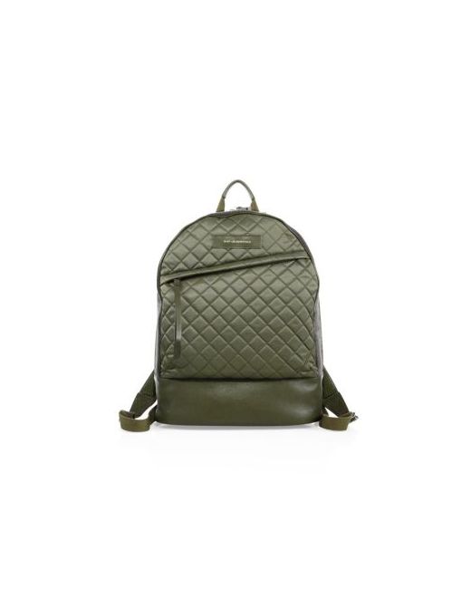 Want Les Essentiels Quilted Polyester Leather Backpack