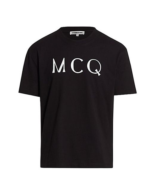 McQ Alexander McQueen Dropped Shoulder Logo T-Shirt