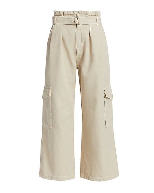 Citizens of Humanity Lizette Paperbag Wide-Leg Pants
