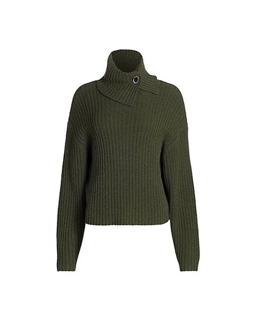 REMAIN Birger Christensen Francine Roll-Neck Wool Sweater Deep Depth