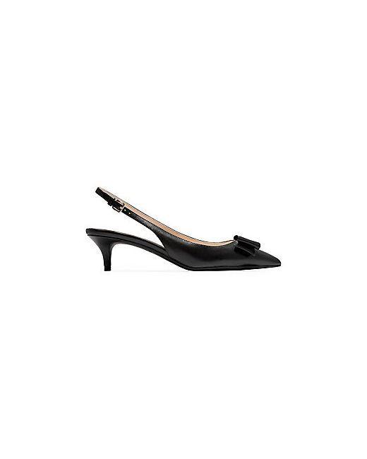 Cole Haan Tali Bow Leather Slingback Pumps