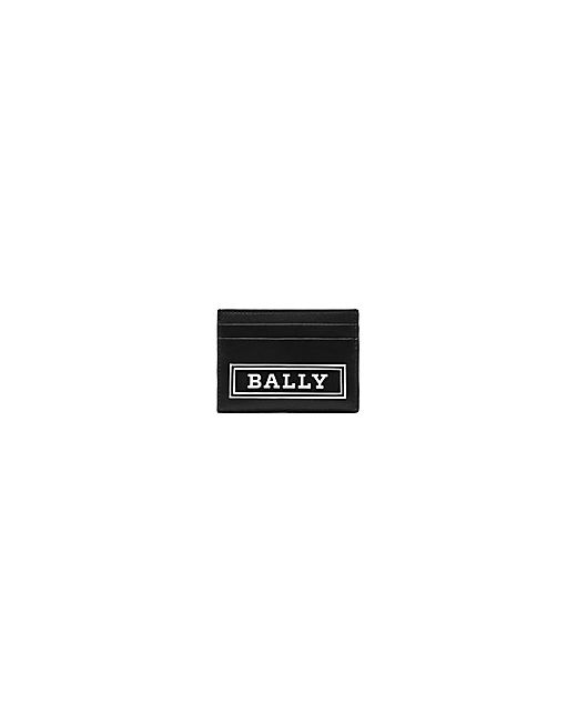 Bally Sioux Logo Patch Leather Card Case