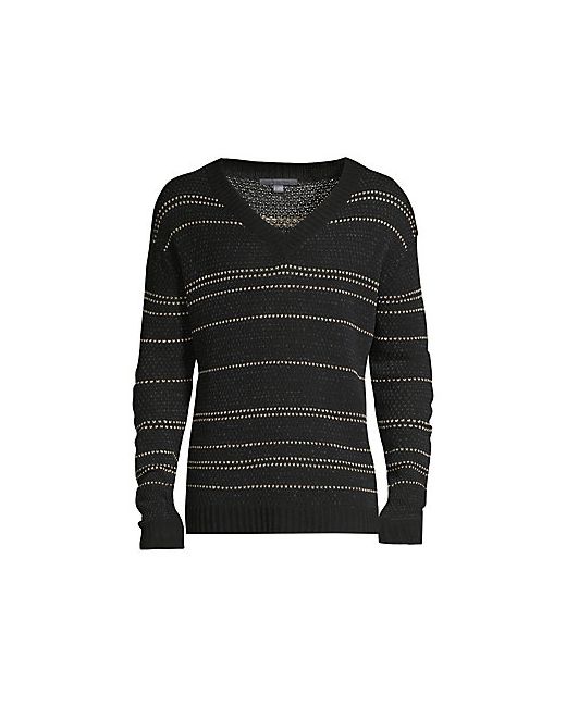 John Varvatos Easy-Fit Jacquard Stripe Sweater