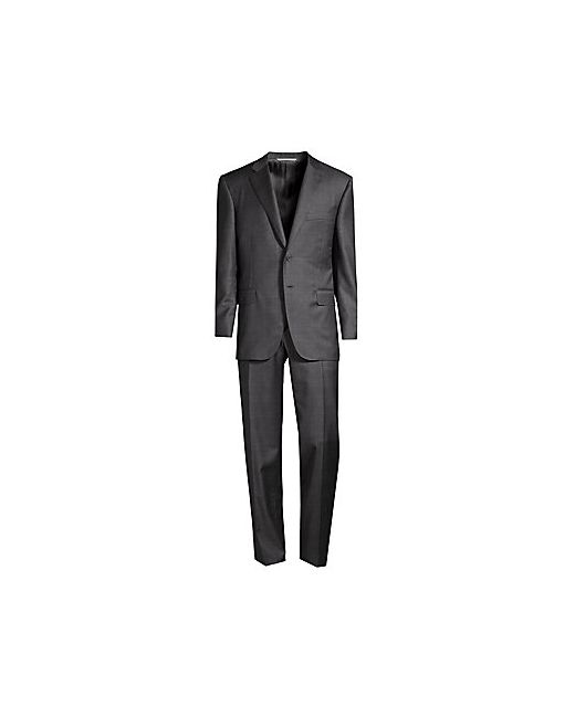 Canali Classic-Fit Glencheck Wool Suit