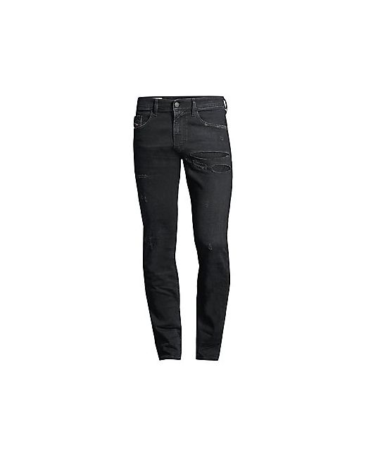 Diesel Thommer Slim-Fit Distressed Jeans