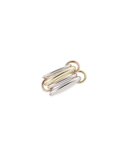 Spinelli Kilcollin Cici 18K Two-Tone Gold Sterling 5-Link Ring
