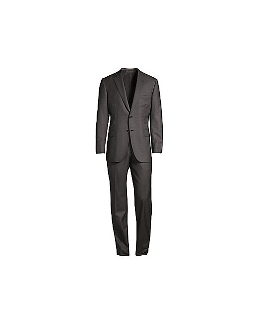 Brioni Wool Windowpane Suit