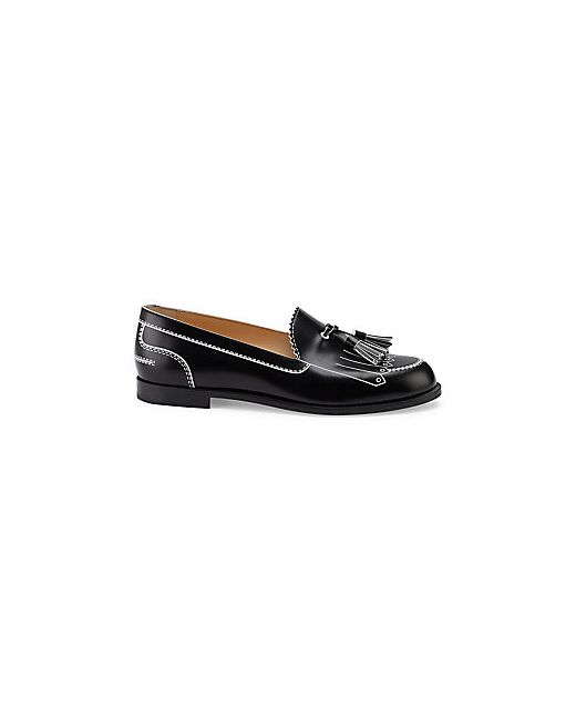 Christian Louboutin Trompinetta Leather Driver Loafers