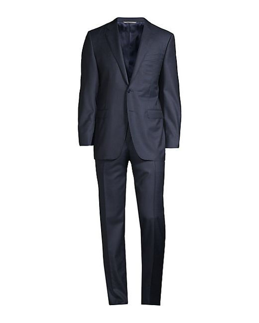 Canali Modern-Fit Glencheck Suit 56 46 R