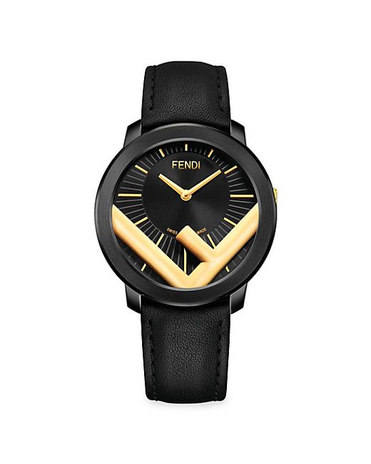 Fendi Timepieces Run Away Stainless Steel Strap Watch