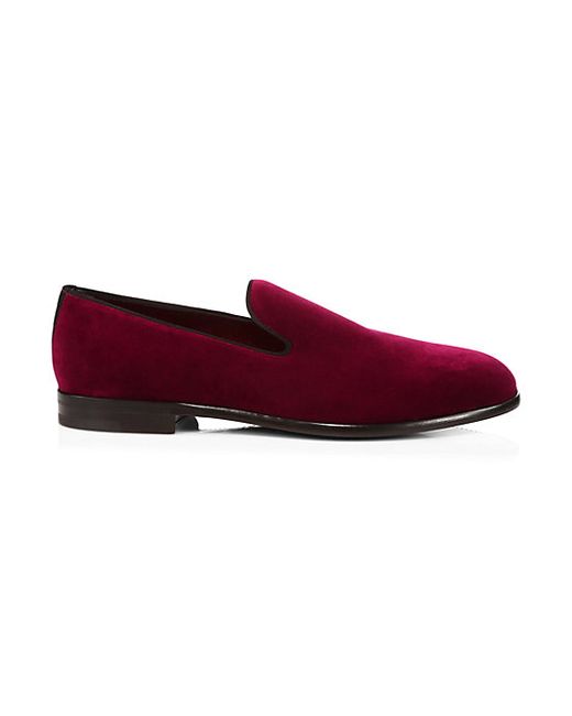 Dolce & Gabbana Velvet Loafers 43 10