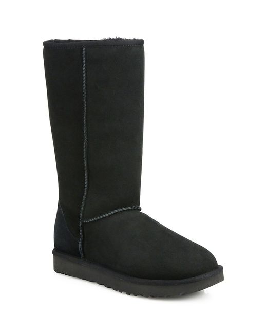 Ugg Classic Tall II Shearling-Lined Suede Boots