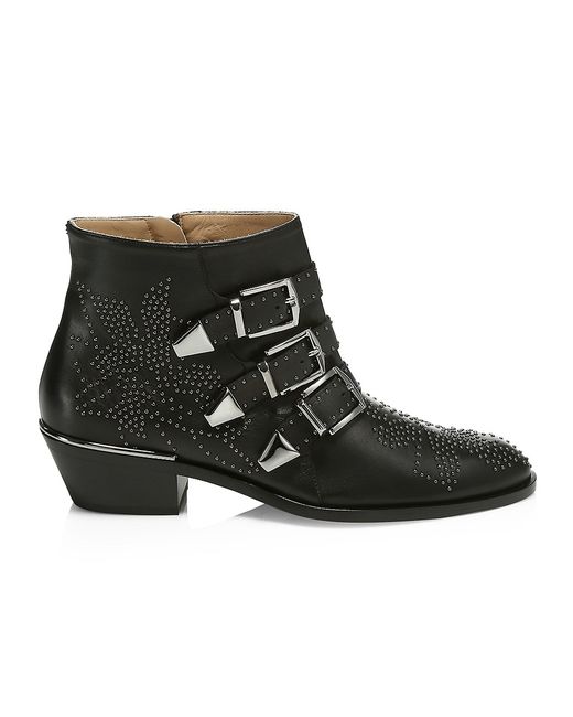 Chloé Susanna Studded Ankle Boots 40.5 10.5