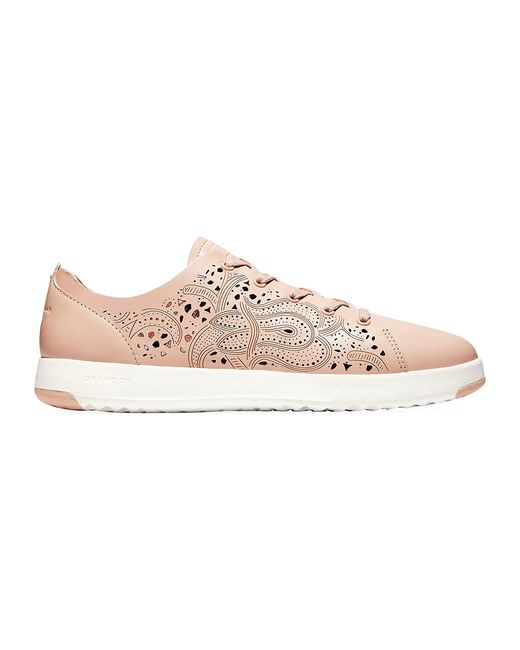 Cole Haan GrandPro Laser Cut Leather Sneakers