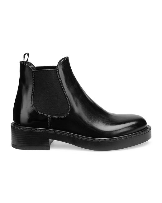 Prada Leather Chelsea Boots 35.5 5.5