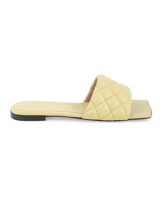 Bottega Veneta Padded Leather Flat Sandals 35.5 5.5