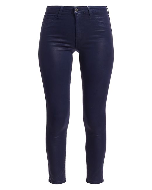 L'agence Margot High-Rise Ankle Skinny Coated Jeans 28 6