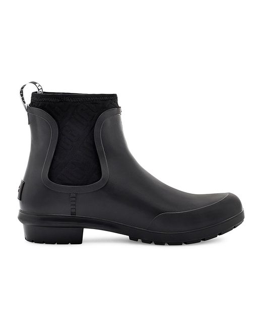 Ugg Chevonne Sheepskin-Lined Rubber Ankle Boots
