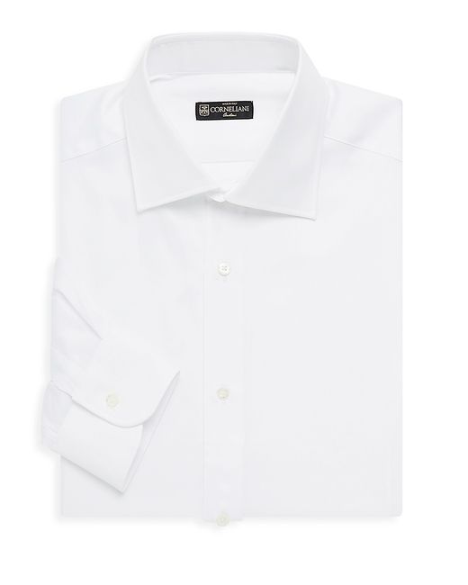Corneliani Classic-Fit Cotton Dress Shirt 41 16 R