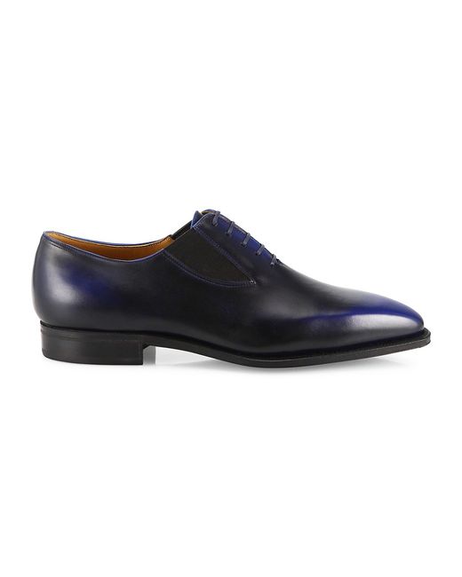 Corthay Easy Pullman French Calf Leather Piped Shoes