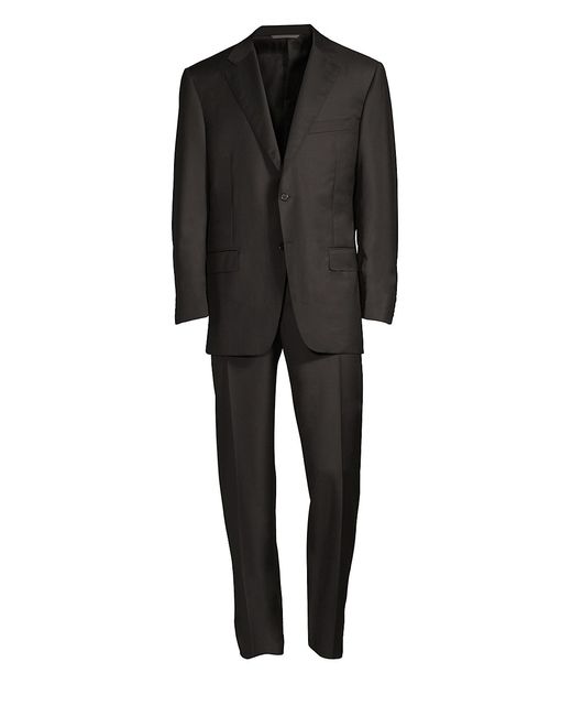 Canali Regular-Fit Two-Button Wool-Blend Suit 56 46 S