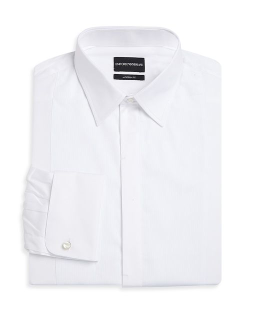 Emporio Armani Modern-Fit Tuxedo Shirt
