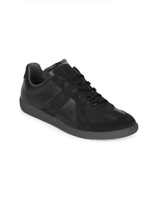 Maison Margiela Replica Leather Low-Top Sneakers 44 11