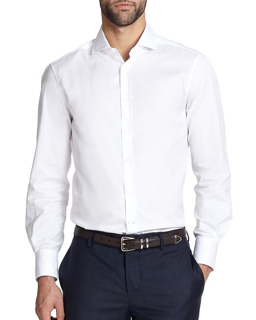 Brunello Cucinelli Slim-Fit Cotton Button-Down Shirt