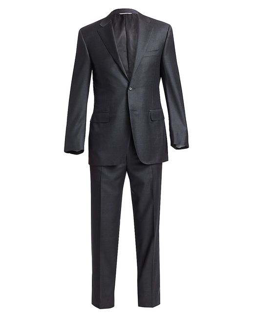 Canali Wool Two Button-Front Suit 58 48 L