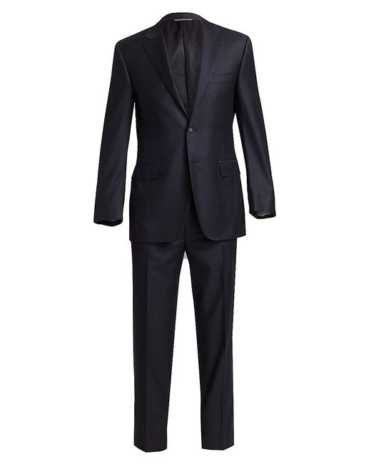 Canali Wool Two Button-Front Suit 52 42 S