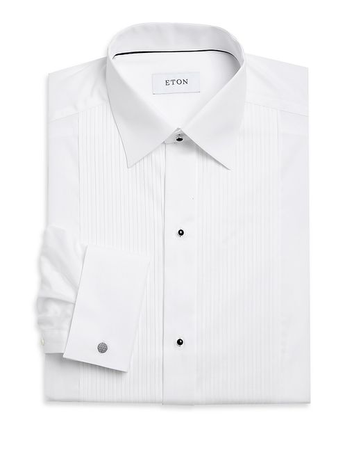 Eton Slim-Fit Pleated-Bib Formal Shirt