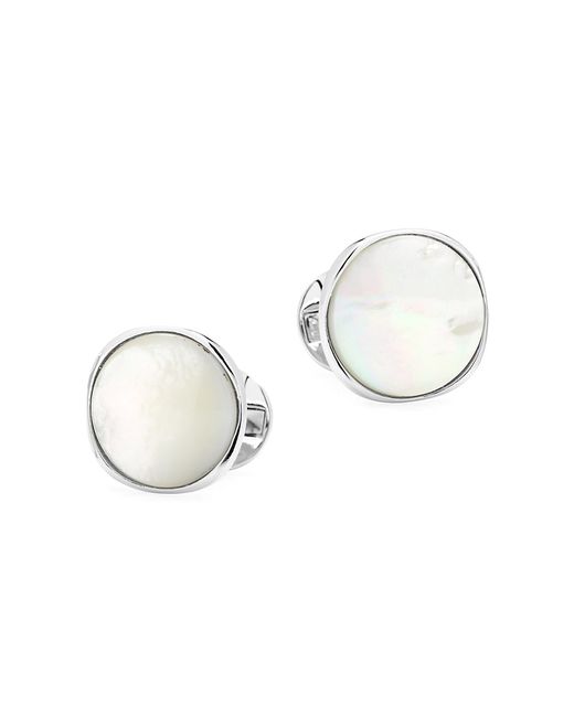 Cufflinks, Inc. Inc. Ox Bull Trading Co. Sterling Silver Mother of Pearl