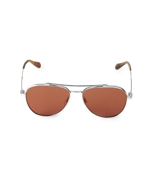 Oliver Peoples RS20 Rikson 56MM Aviator Sunglasses