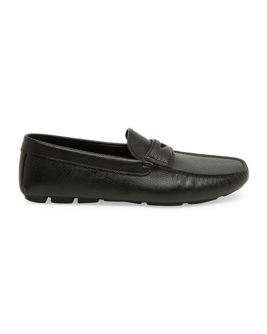 Prada Leather Penny Driving Loafers 10.5 UK 11.5 US