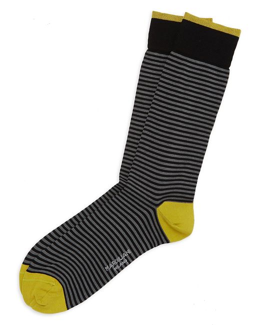 Marcoliani Palio Striped Crew Socks