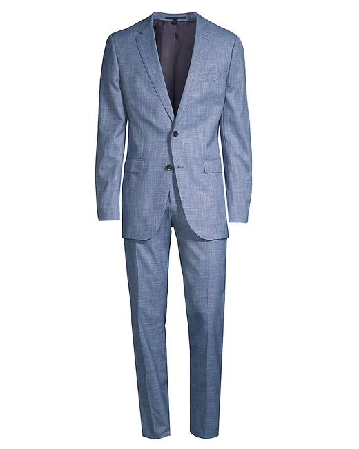 Hugo Boss Novan Ben Mini Wool-Blend Houndstooth Suit