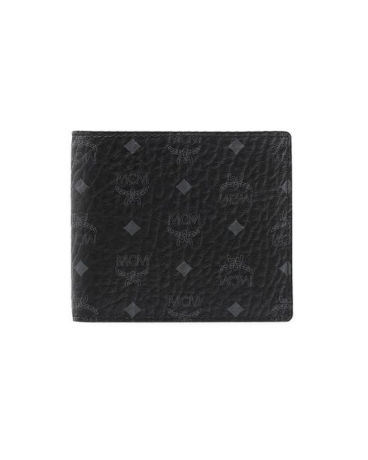 Mcm Visetos Original Flap Bi-Fold Wallet