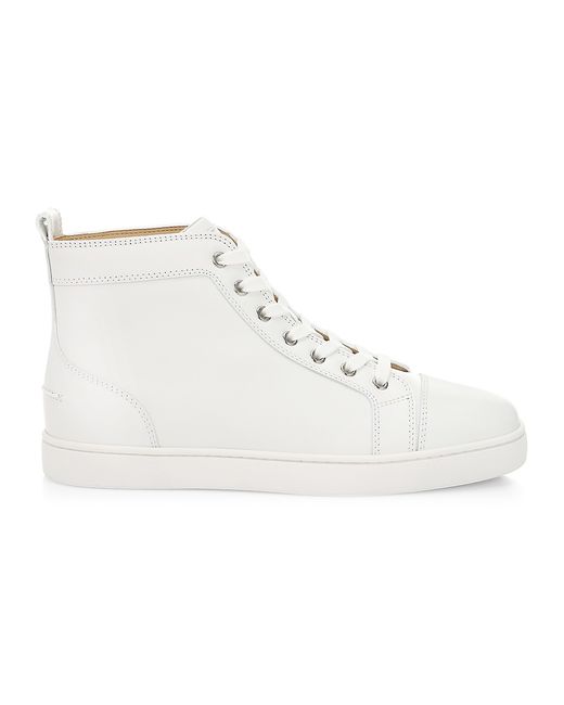 Christian Louboutin Louis Leather High-Top Sneakers 47 14