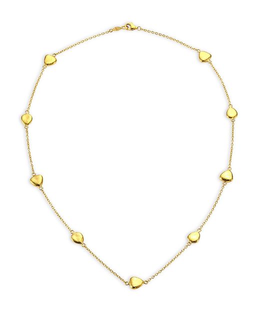 Gurhan 22K Gold Pebble Station Necklace