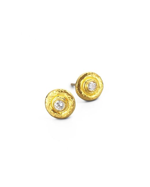 Gurhan Diamond 24K Droplet Earrings